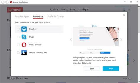 Lenovo App Explorer: Helps you to find the PC apps you want to .